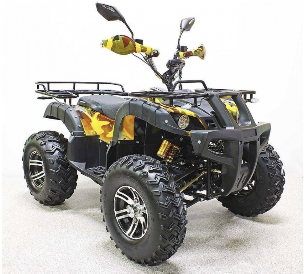 Квадроцикл GreenCamel Сахара AWD 4x4 (60V52Ah 2x2kW R10 alum)