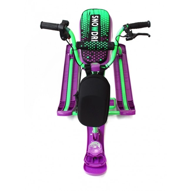 Электроснегокат Snow Razor One (фиолетово-зеленый)