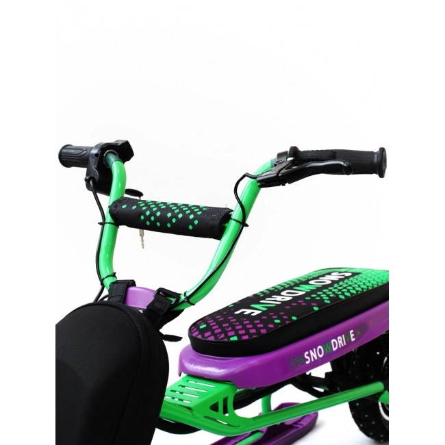 Электроснегокат Snow Razor One (фиолетово-зеленый)