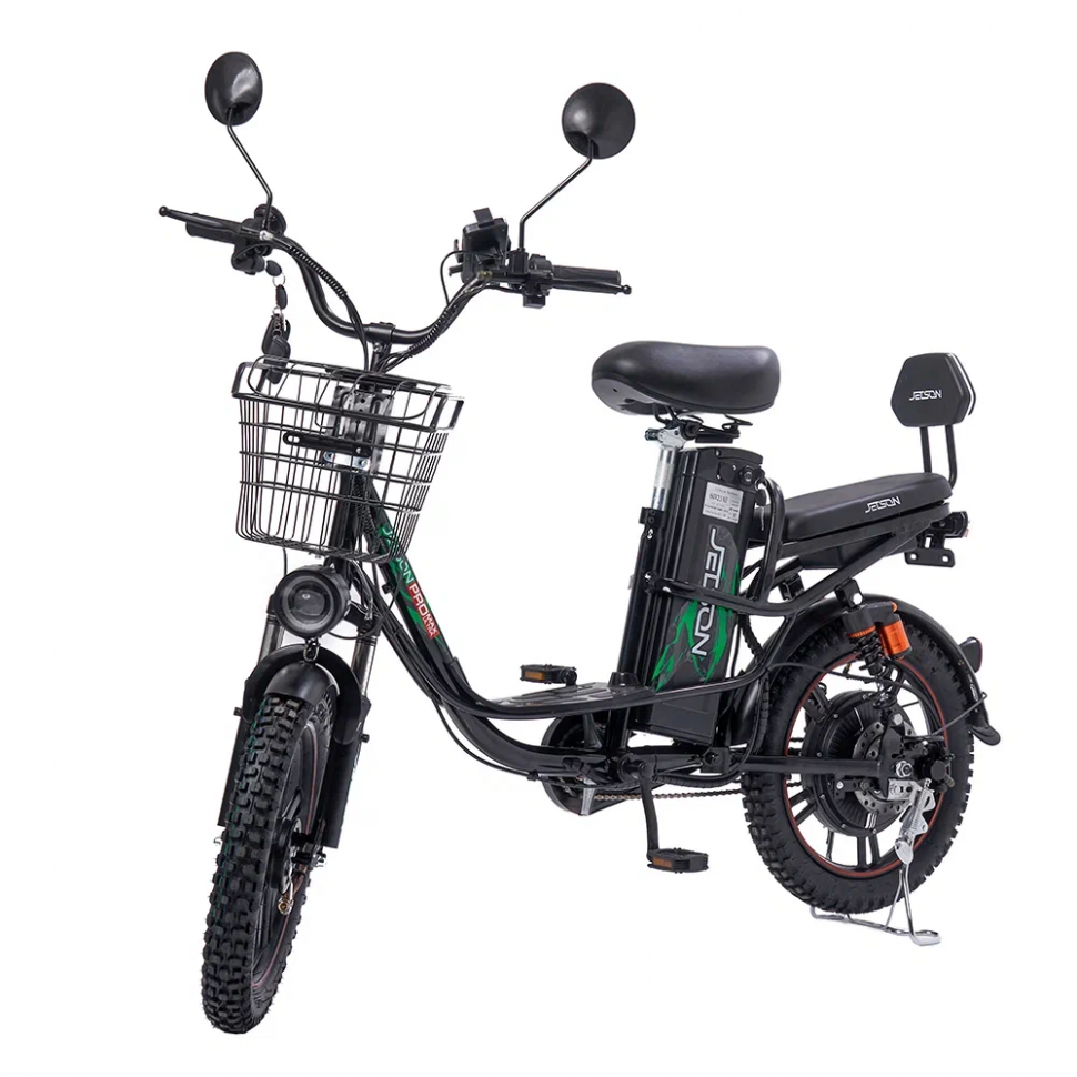 Электровелосипед Jetson Pro Max Ultra Plus (60V21Ah) (гидравлика) Черный
