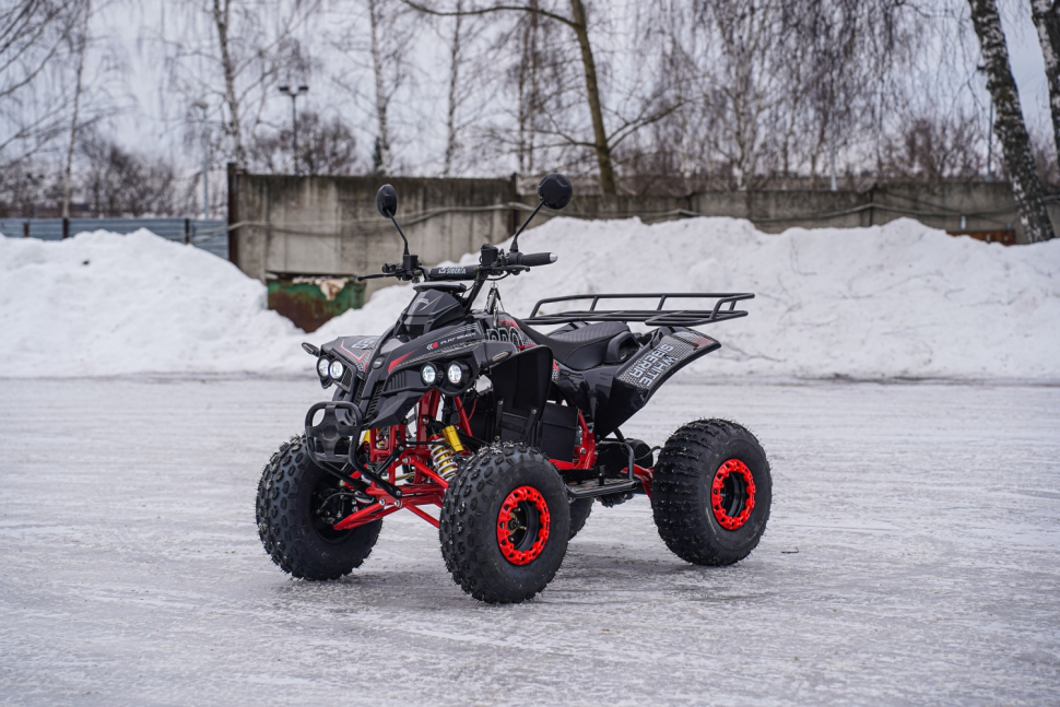 Электроквадроцикл WHITE SIBERIA SNEG PRO R 3000W