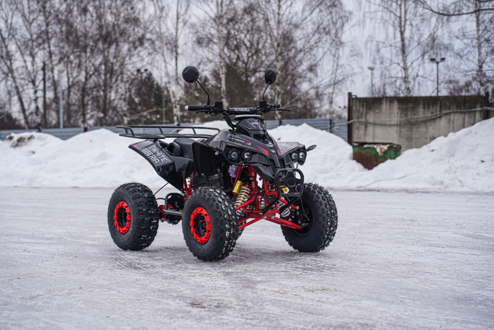 Электроквадроцикл WHITE SIBERIA SNEG PRO R 3000W