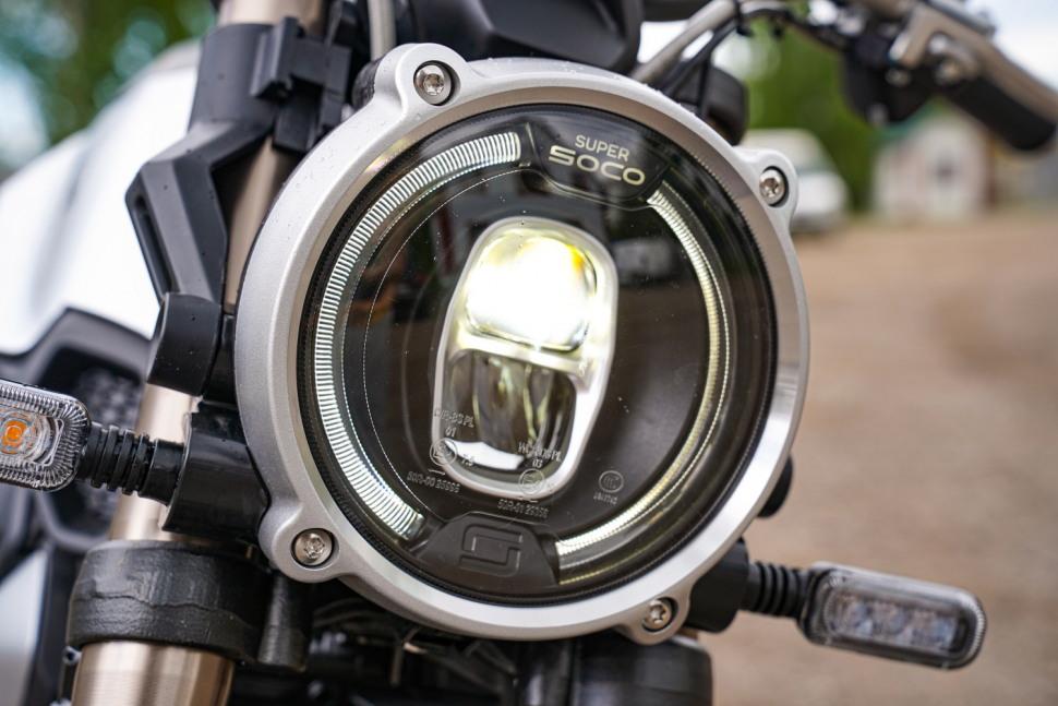 Электромотоцикл SUPER SOCO TC MAX 2024