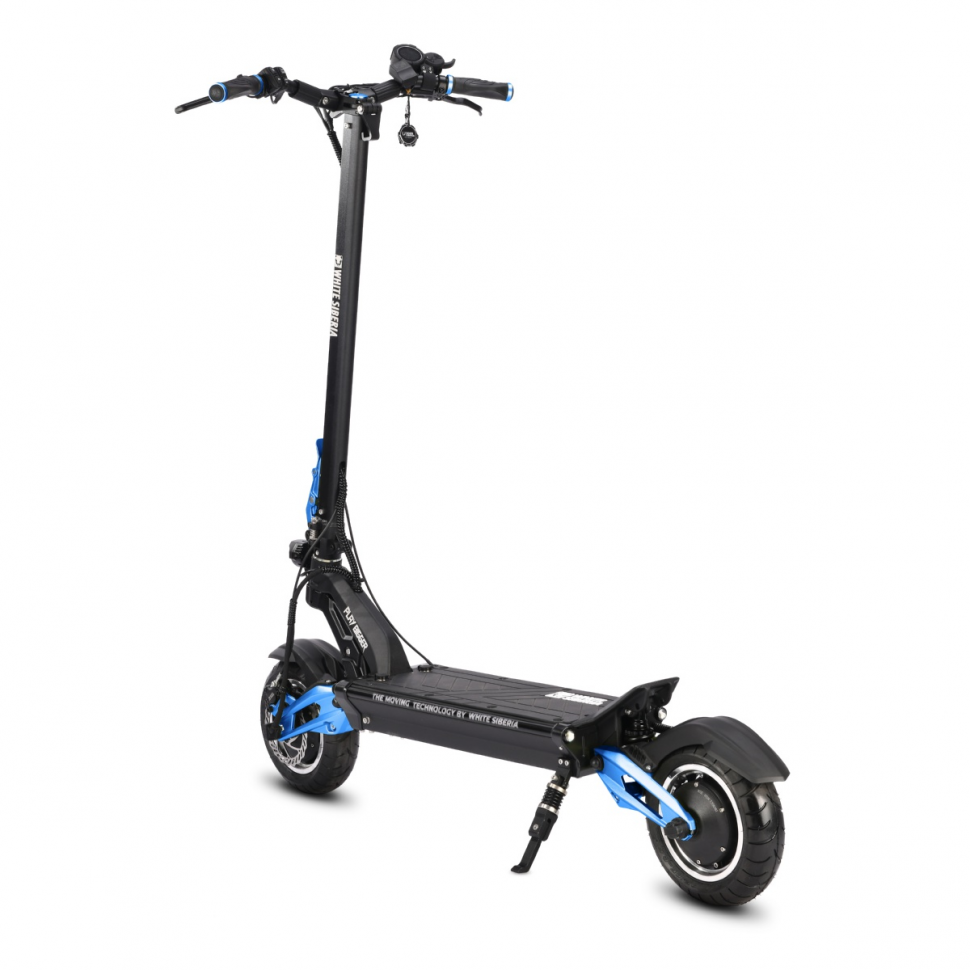 Электросамокат WHITE SIBERIA NERPA PRO 3600W BLUE SKY (синий)