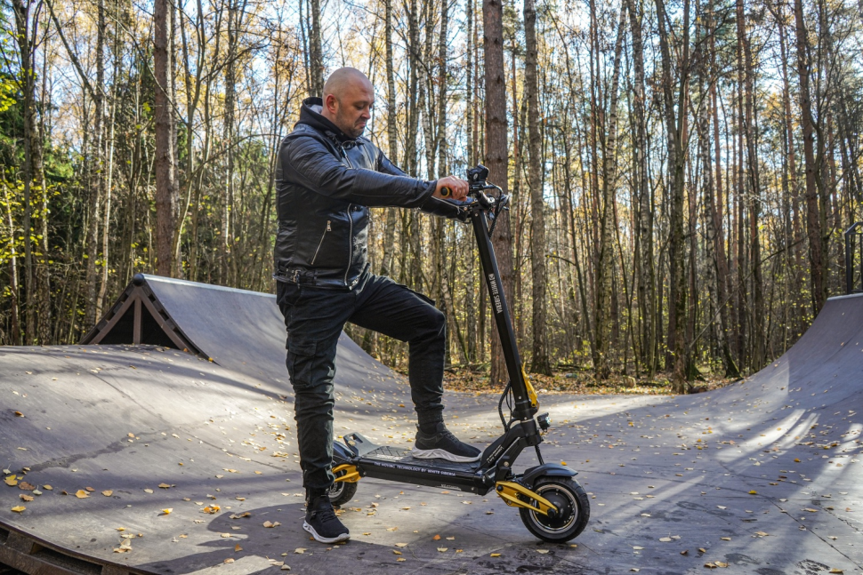 Электросамокат WHITE SIBERIA NERPA PRO 3600W BLUE SKY (синий)