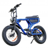 Электровелосипед Scrambler X pro 20 дюйм 48V25А 1000W (синий глянцевый)