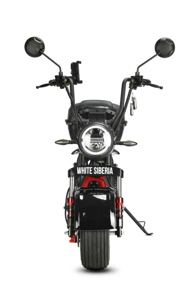Электроскутер White Siberia MINI R 3.0 black 60v